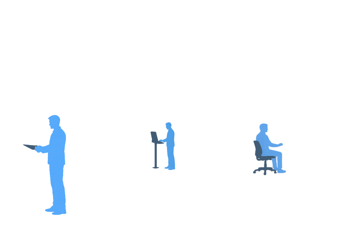 Personel obsługujący stanowiska monitorowane przez SensorIQ